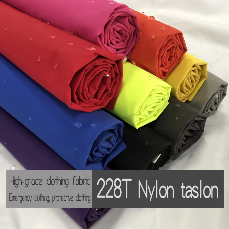 waterproof breathable nylon taslon fabric for ski wear Mountaineering wear jacket fabric