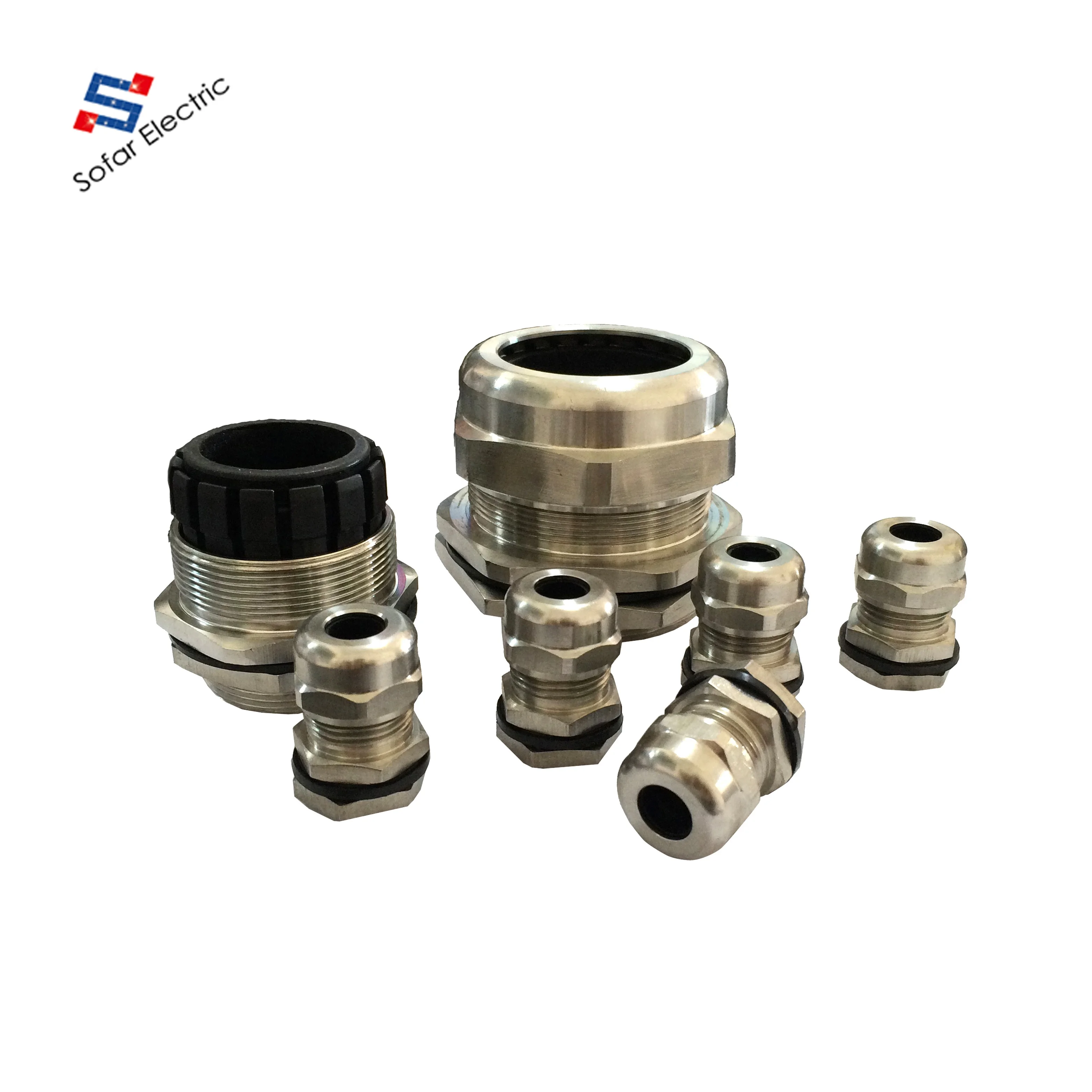Watertight IP68 SS316 304 Stainless Steel Cable Gland