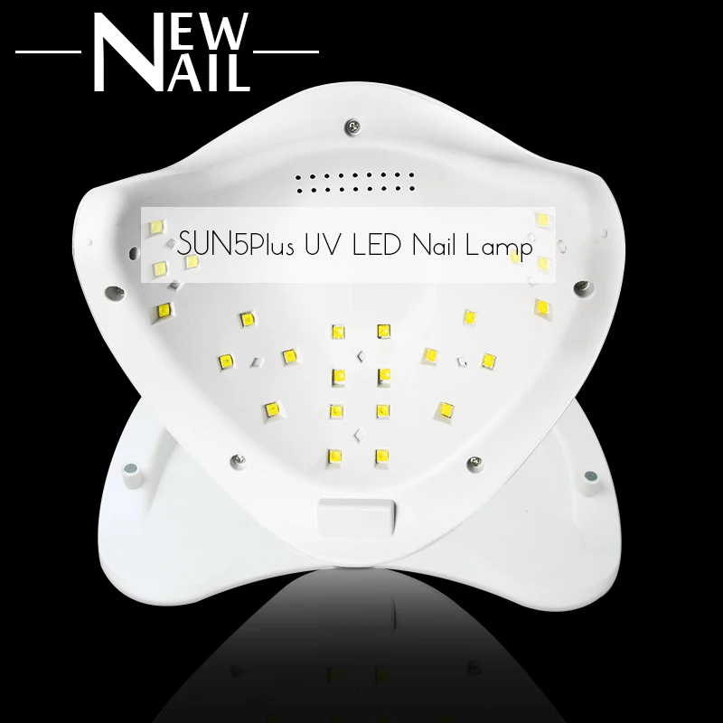 SUN5 plus 48W UV LED Nail Lamp Nail Dryer Gel Polish Curing Light UV lamp