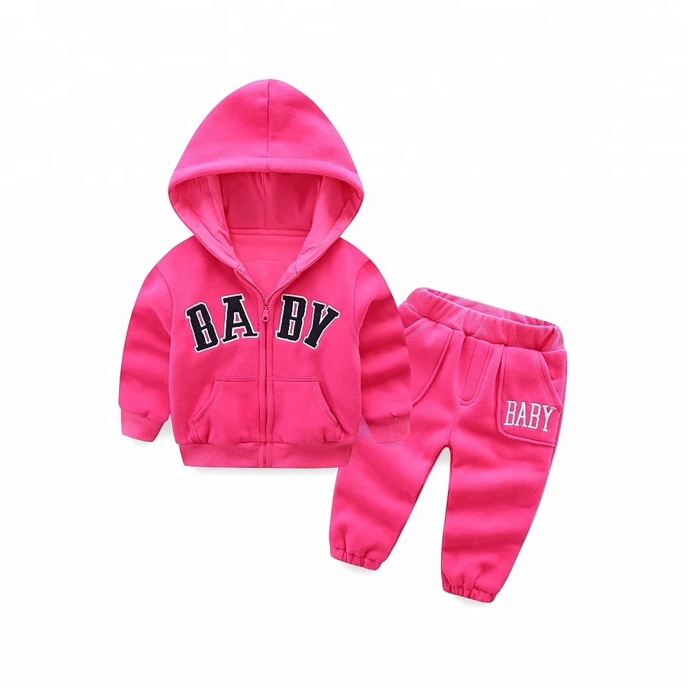 customize casual kids children athletic sports clothing sets