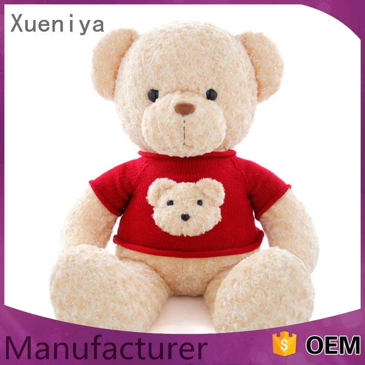 Multi-функциональное экологичный завод плюшевый мишка с платьем