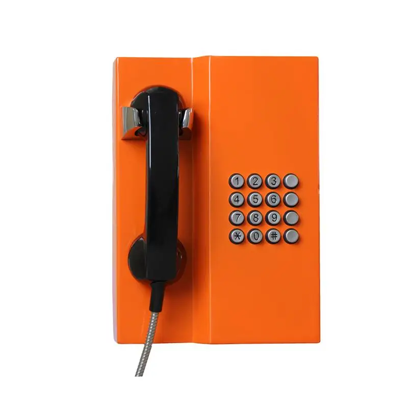 
 Холоднокатаный стальной китайский Voip телефон, водонепроницаемый общественный телефон для самопомощи в метро   (60447668724)