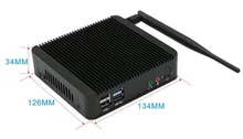 Special Offer HCIPC B101-2 HCSJ19NA, RJ1900 Quad core CPU, VGA+HDMI,1*SO-DIMMDDR3,DC 12V,2*Giga LAN,J1900 barebone system