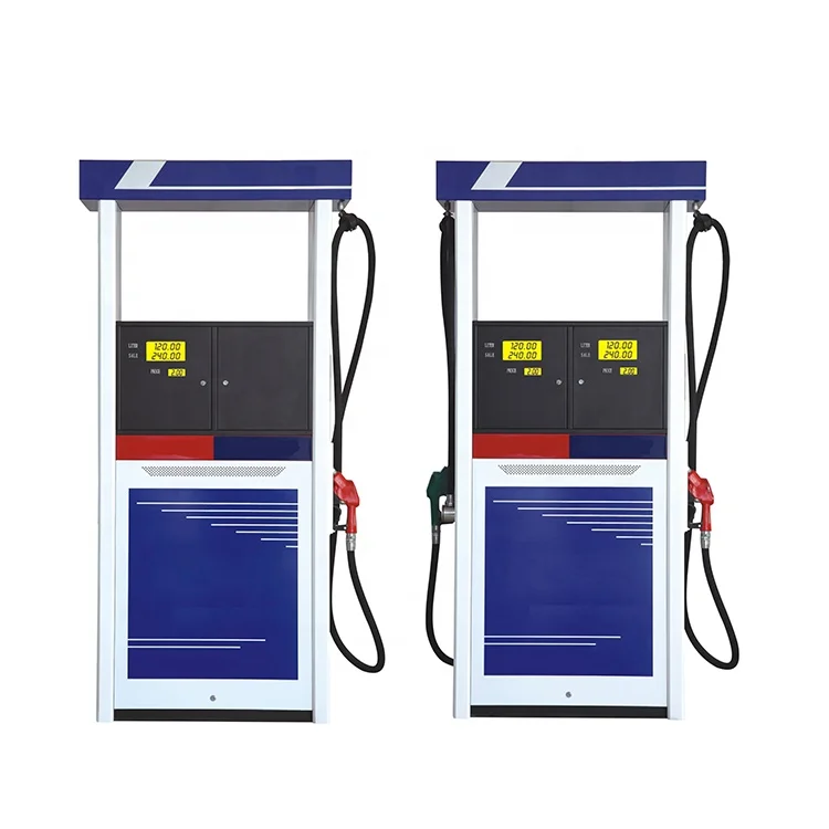 Pioneer series single hose one fuel pump digital fuel dispensers auto shut-off nozzle gas diesel dispenser