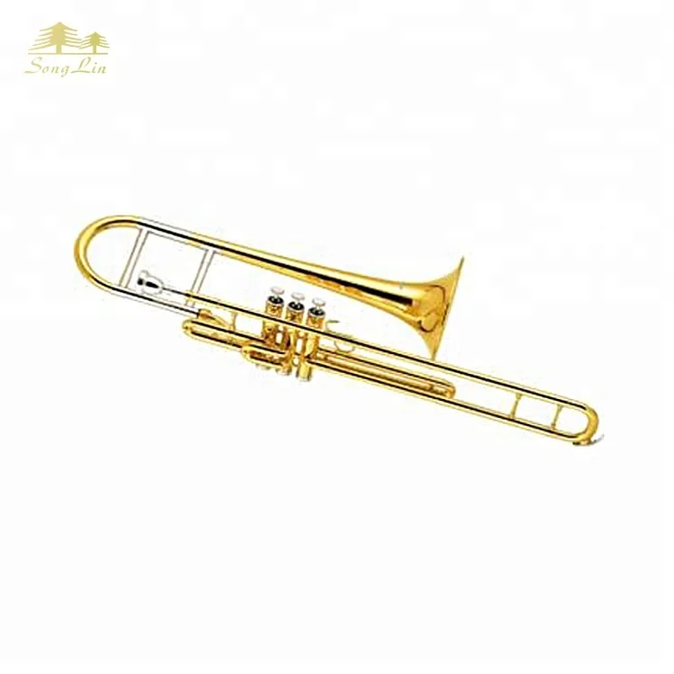 
popular brass musical instrument for sale f key trombone,trumpet 