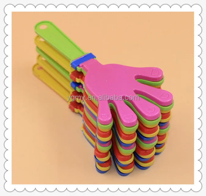 light up toys Applause props LED light clap hands palms shoot kids toy party favors plastic Halloween decoration