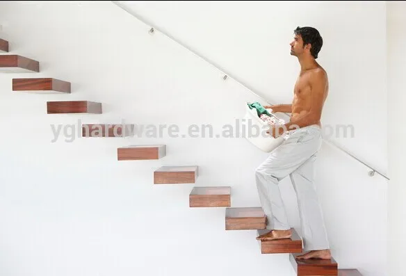 
prefabricated floating stairs,floating staircase prices 