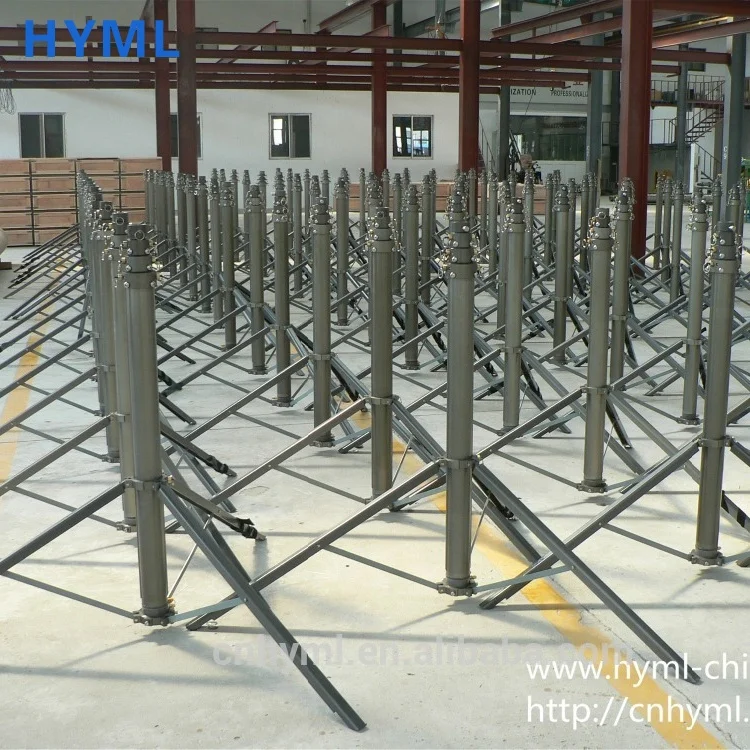 portable telescopic mast pole used in new energy