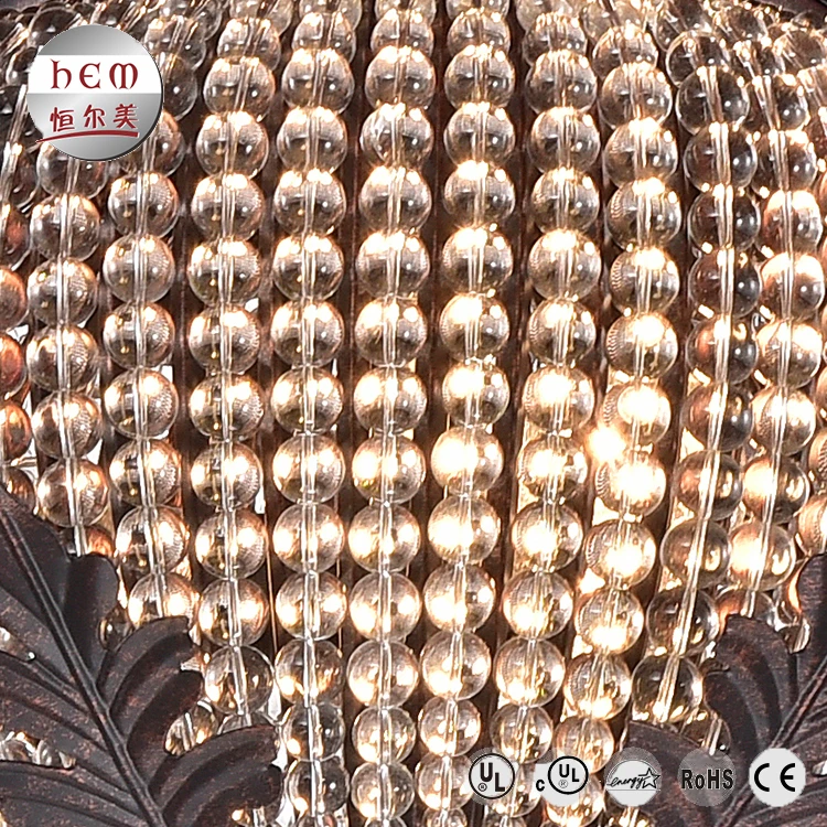 Новый высококачественный декоративный потолочный светильник в стиле ретро