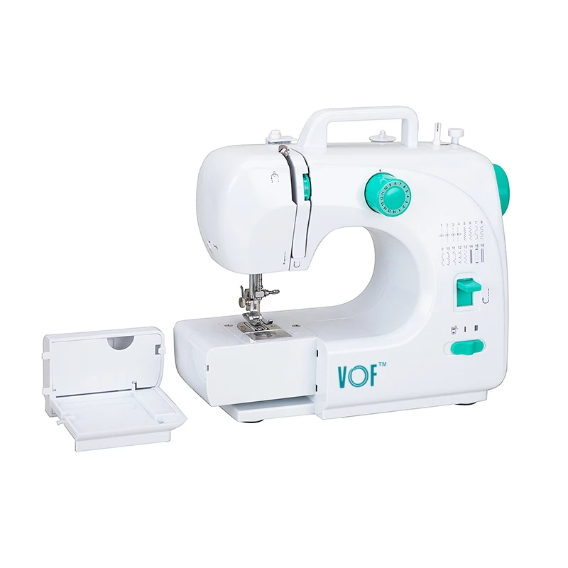 FHSM-508 oem odm button attaching industrial fabric cutter rewinder sewing machine for thread