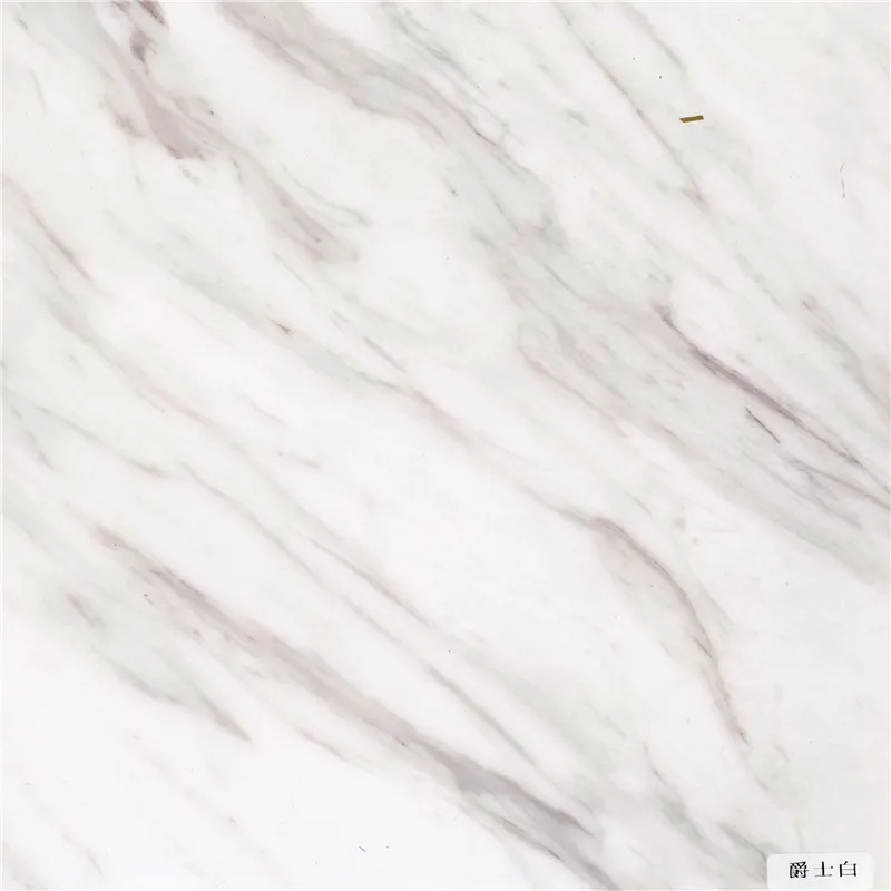 PET white marble effect Hot stamping foils for PVC plastic