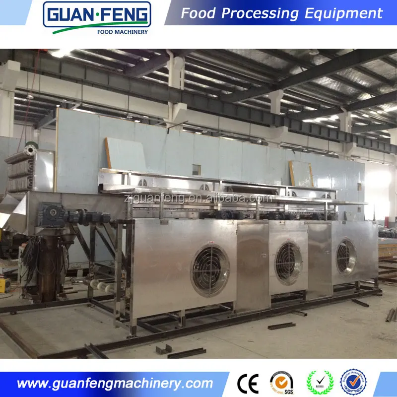 Cheap flash freezer equipment vegetables and fruits IQF freezing machine