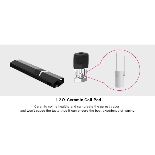 
100% No leakage Pod Closed System RXO-T Mini Disposable Vape Pod 0.5ml CBD Pod Vape Pen 