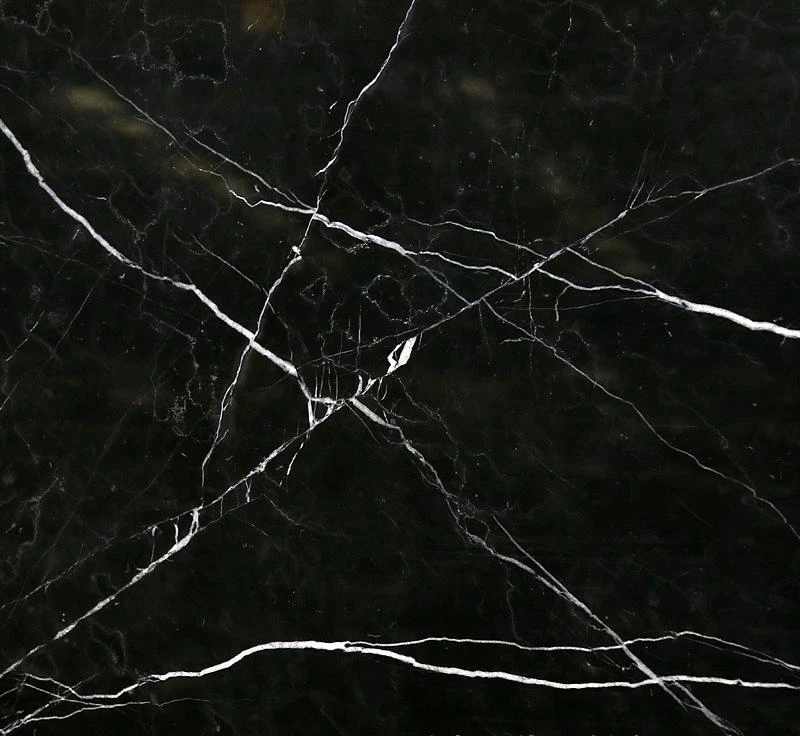 High Quality China Black Nero Marquina Marble With White Veins the most cheapest black marble  floor tile cladding tile stair