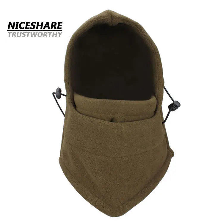 hot wholesale military multifunctional winter fleece mask balaclava