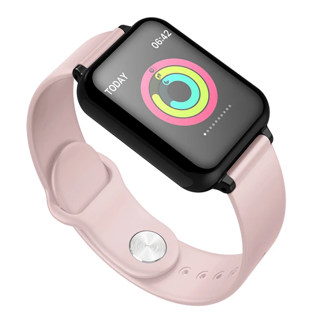 2020 New Arrivals CE Rohs Cheap Heart Rate Wrist Blood Pressure Smart Watch Ladies