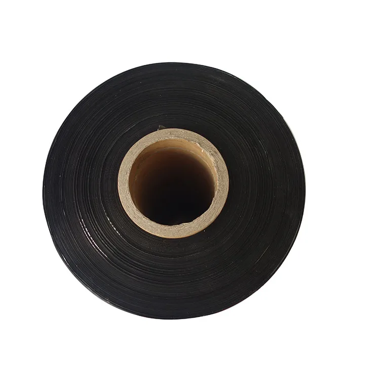 
Black machine use pe stretch shrink wrap film 20mic 450mm width pallet wrap packaging film 