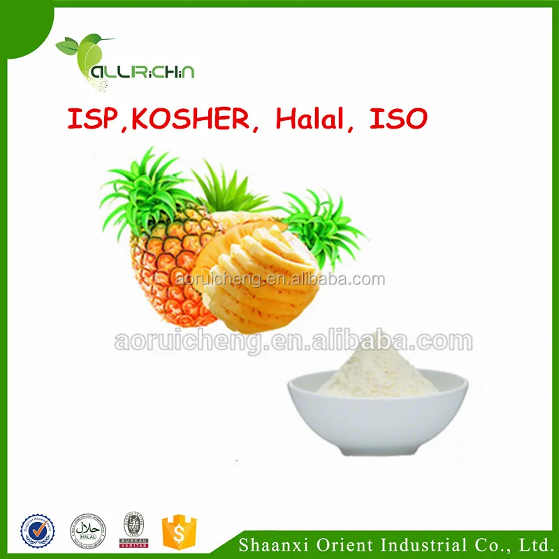 Factory Manufacture Premium Bulk Bromelain Powder, Protease Enzyme