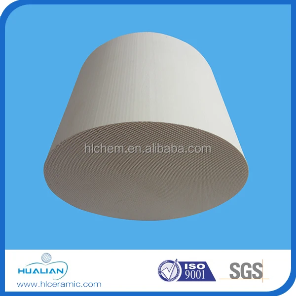 Automotive exhaust three-way catalytic converter universal converter ceramic substrate