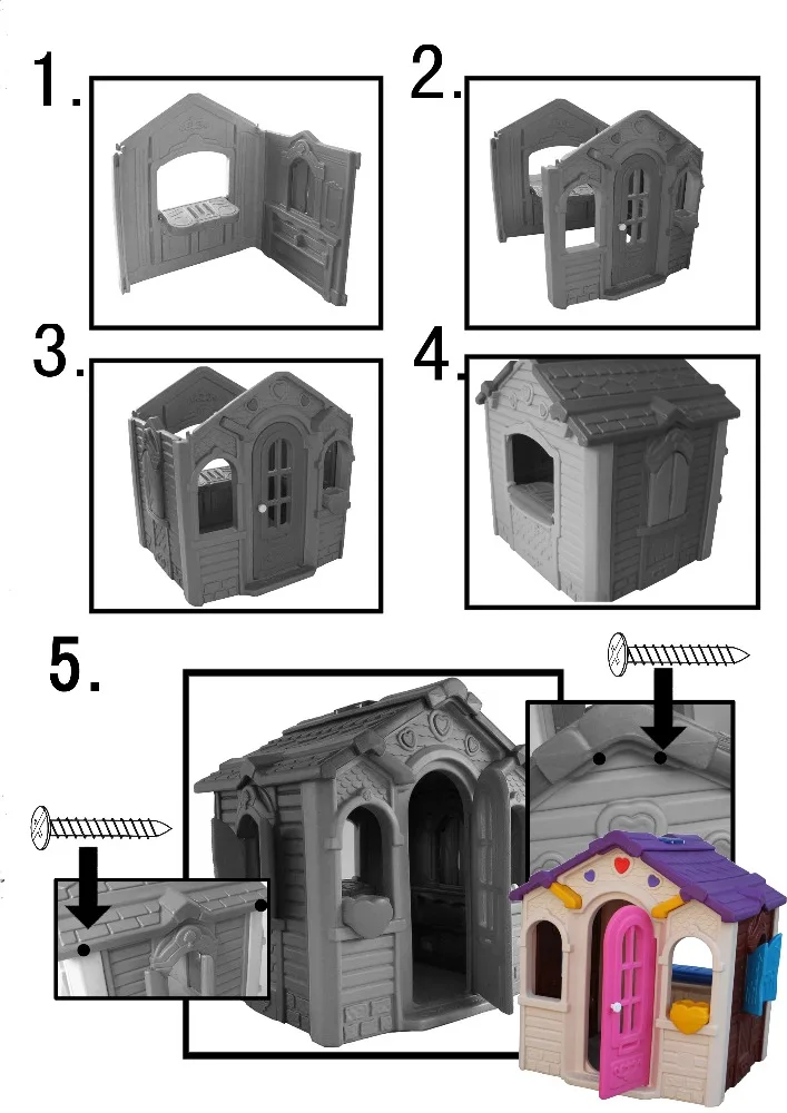 YL-HS008 Outdoor Children Baby Garden Mini Cheap Playhouse Kids Wooden Playhouses For Sale