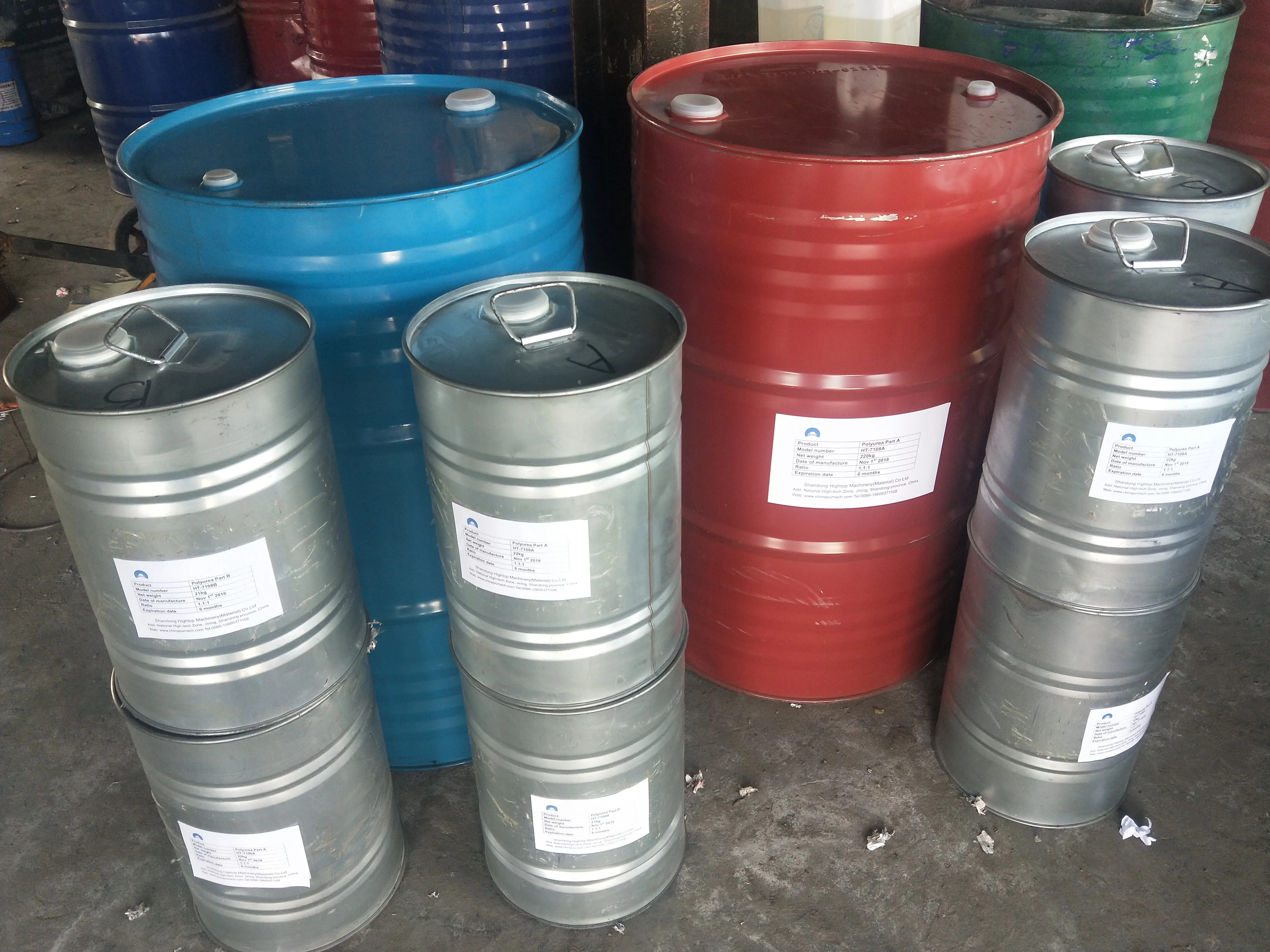 100% Pure Polyurea Waterproofing polyurea