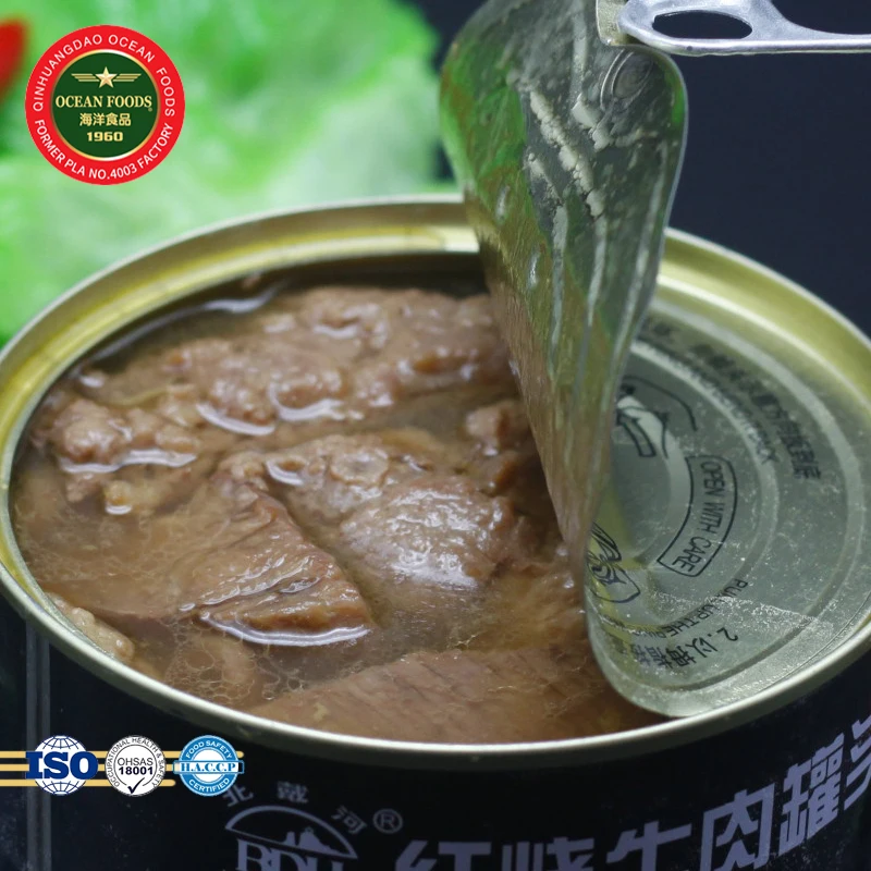 Консервированное мясо хороший вкус консервированная говядина 500 г тушеная для милитари