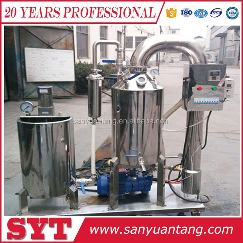 FM600 low temperature vacuum bee extractor honey processing machine