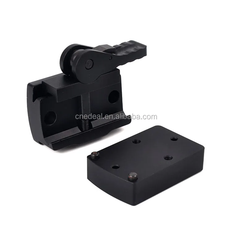 Jialitte J250 Quick Release Pistol Red Dot Mount Sight Mount Base Adapter for RMR Type Red Dot Sight for Glock RMR Mount Plate