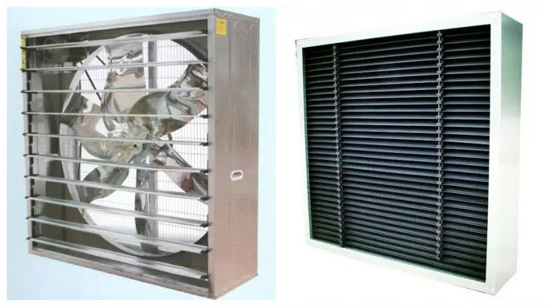 
Agricultural Greenhouse Exhaust Fan Light Trap for Chicken House 