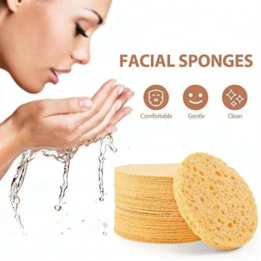 
Reusable Compressed Cellulose Facial Sponges 