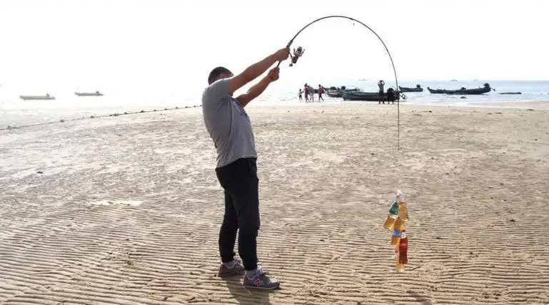 wholesale 1.8m  fiberglass fishing rods   casting fishing fiberglass rods