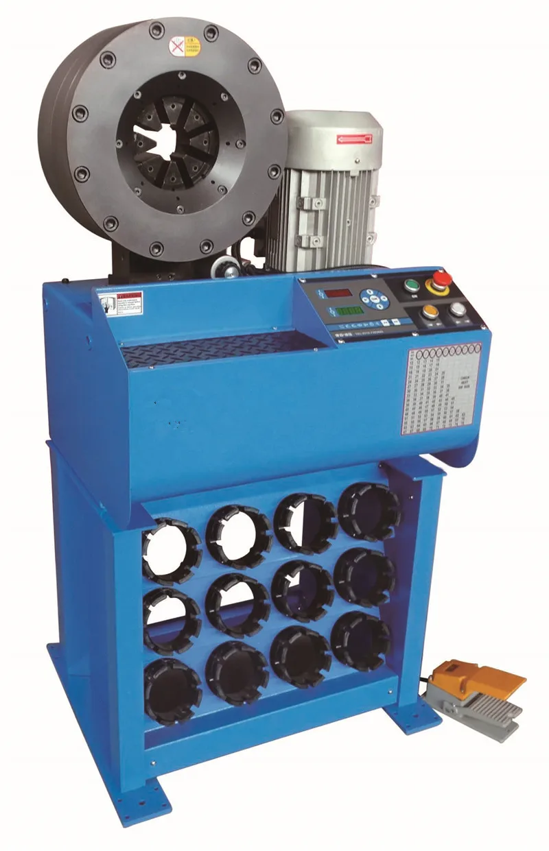 Gemflex parker hydraulic hose crimping machines