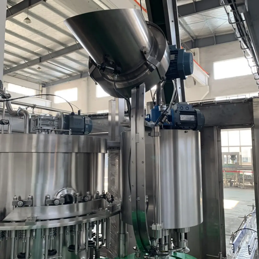 Automatic cognac wine bottling system plant equipment factory
