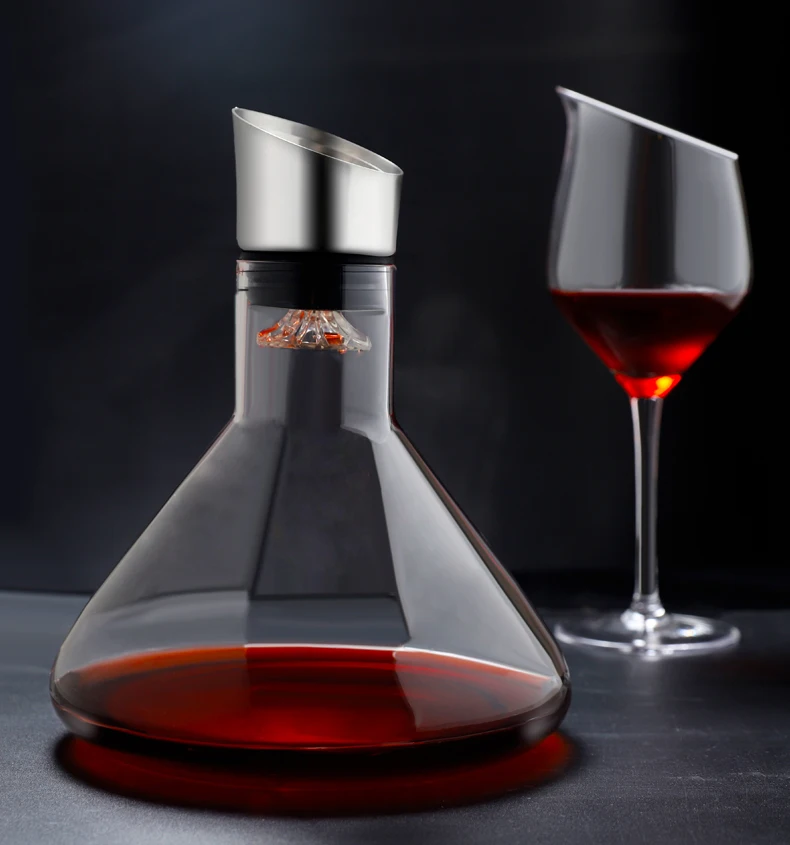 Red Wine Glass Whiskey Decanter