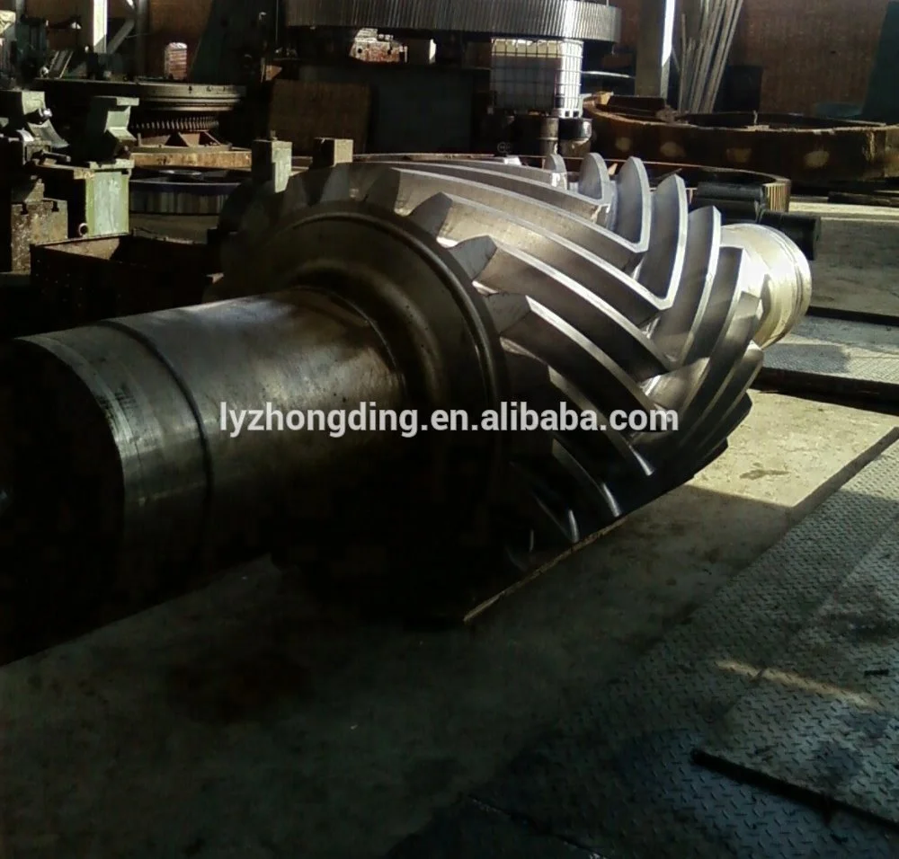 Ковка стальной вал/двойной спиральной Шестерня Din кованые производитель вал в сборе Ansi Standard Gear