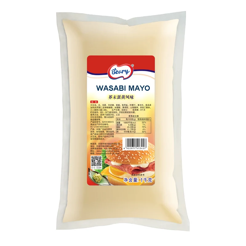 Майонез васаби, горчица, завод Mayo, оптовая продажа OEM/ODM