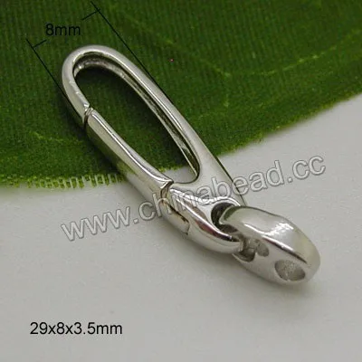Wholesale metal clasp for jewelry making, 925 sterling silver lobster claw clasps