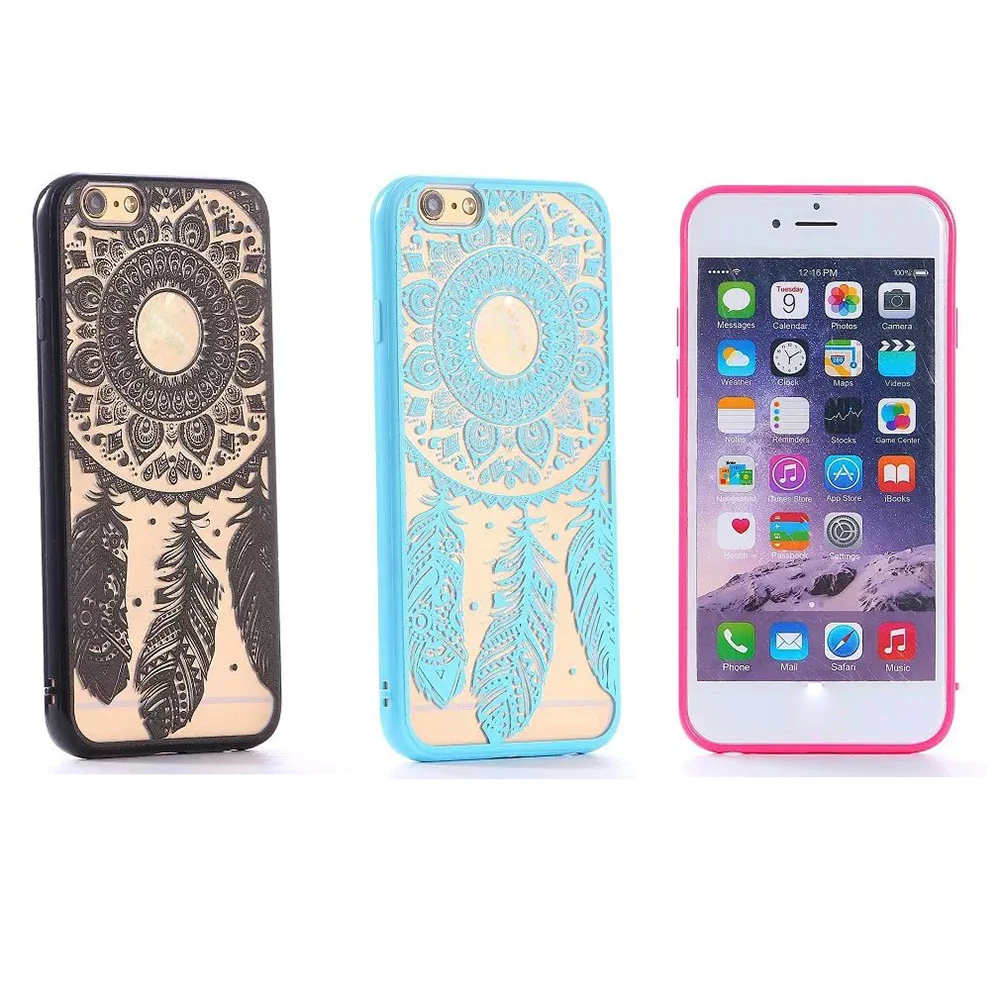 Shiny Wind chime painting TPU phone case for Samsung s8