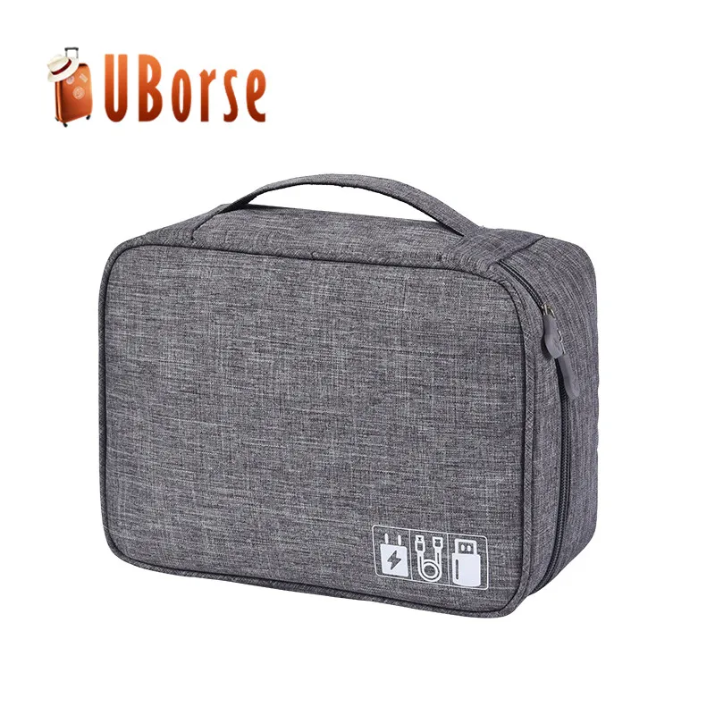 
New multi-function travel digital storage organizer bag for data cable hard disk power bank 