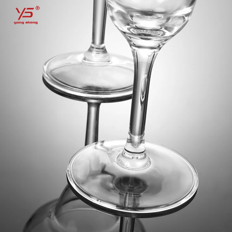SGS certified superior quality pc wine drinkware glass polycarbonate plastic glass bar pool cocktail cup
