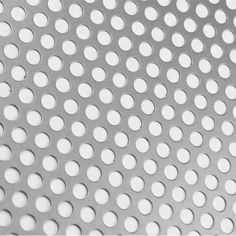 Good quality 0.5mm thickness 0.5mm round hole 1mm pitch stainless steel perforated sheet mesh with in stock