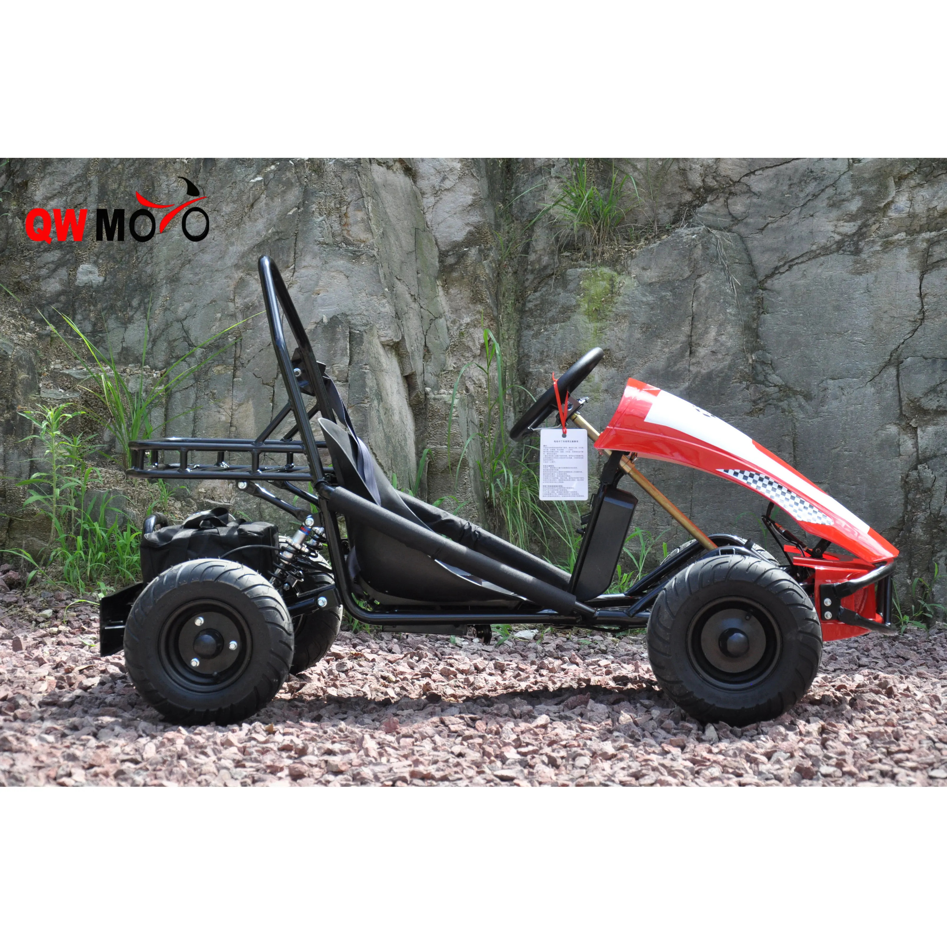 Electric Mini Go Kart quad bike 500w/800w Go Kart QWMOTO