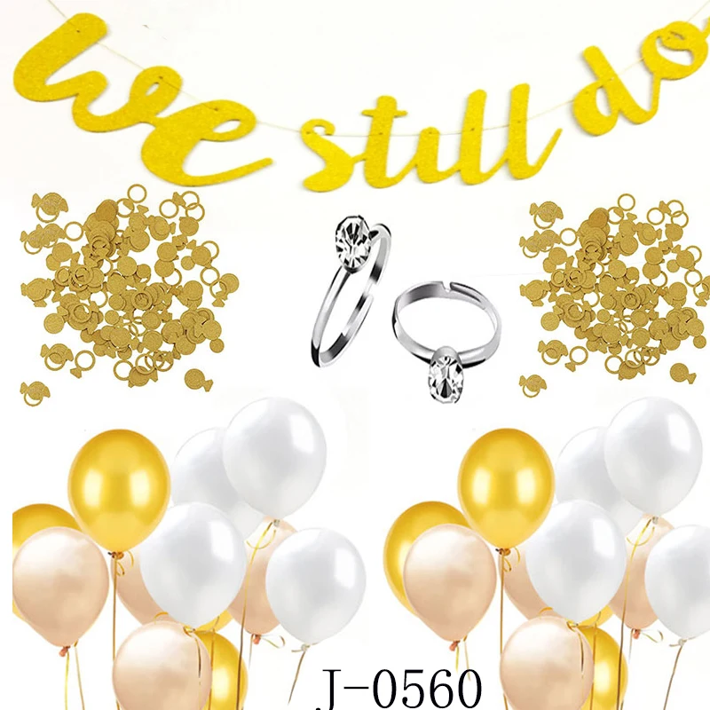 Bridal Shower Supplies Gold Engage Banner Foil Fringe Curtains Bachelorette Engagement Party Decoration