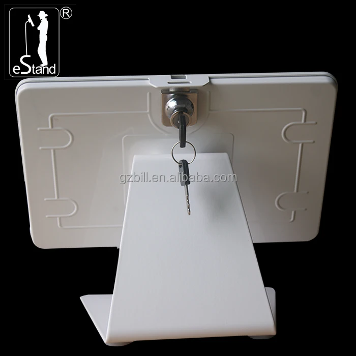 eStand BR24012R restaurant emenu ordering stand security tablet mounting case for Samsung tabA