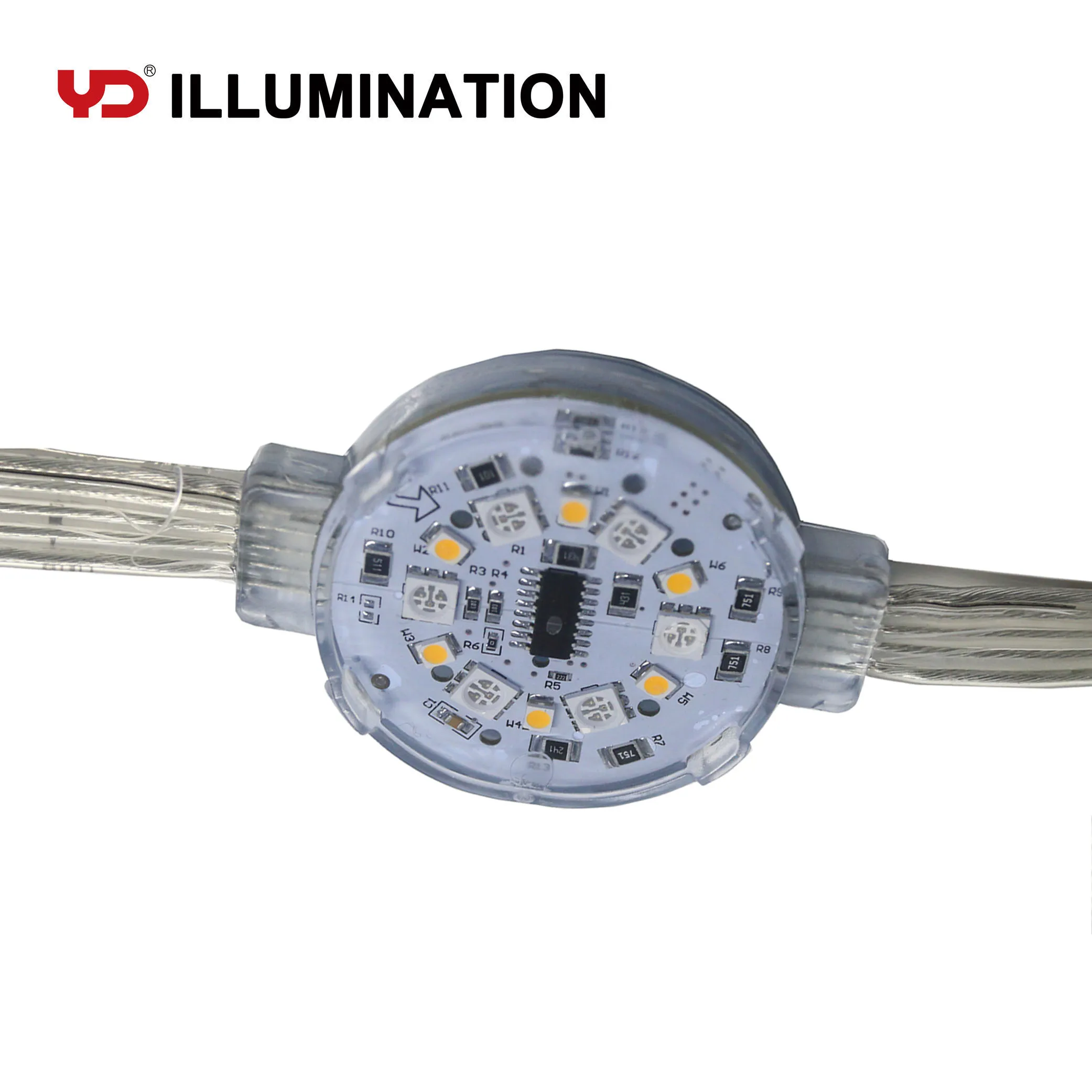 Программируемая светодиодная rgb-подсветка ws2801 для мостового освещения