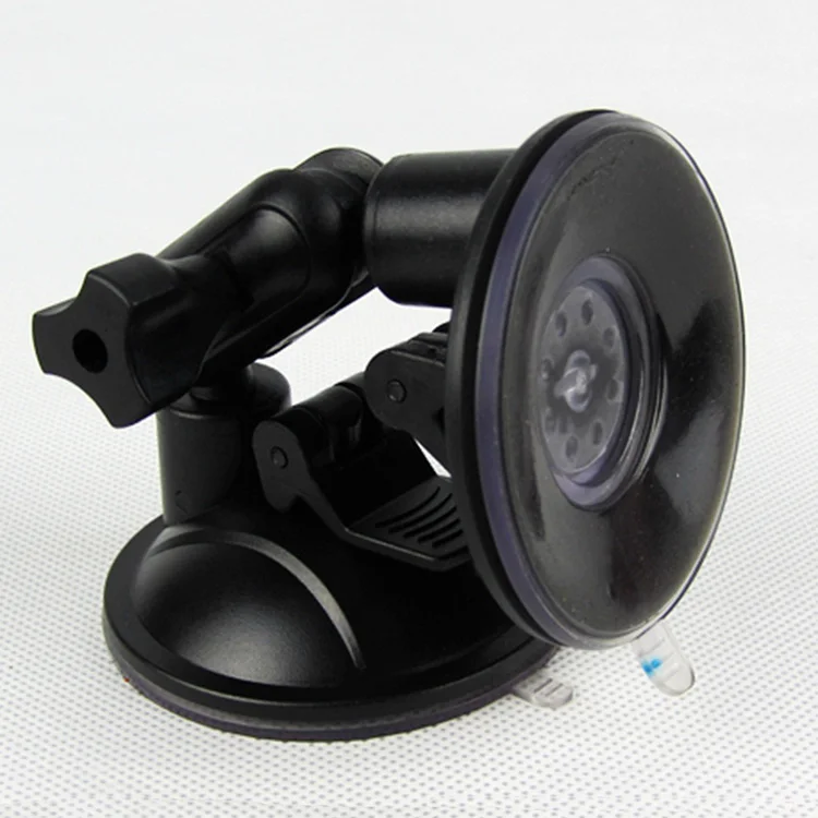 S65B+65 Universal adjustable Double Suction Cup Rotatable Tablet Phone Car Holder Stand Bracket Black