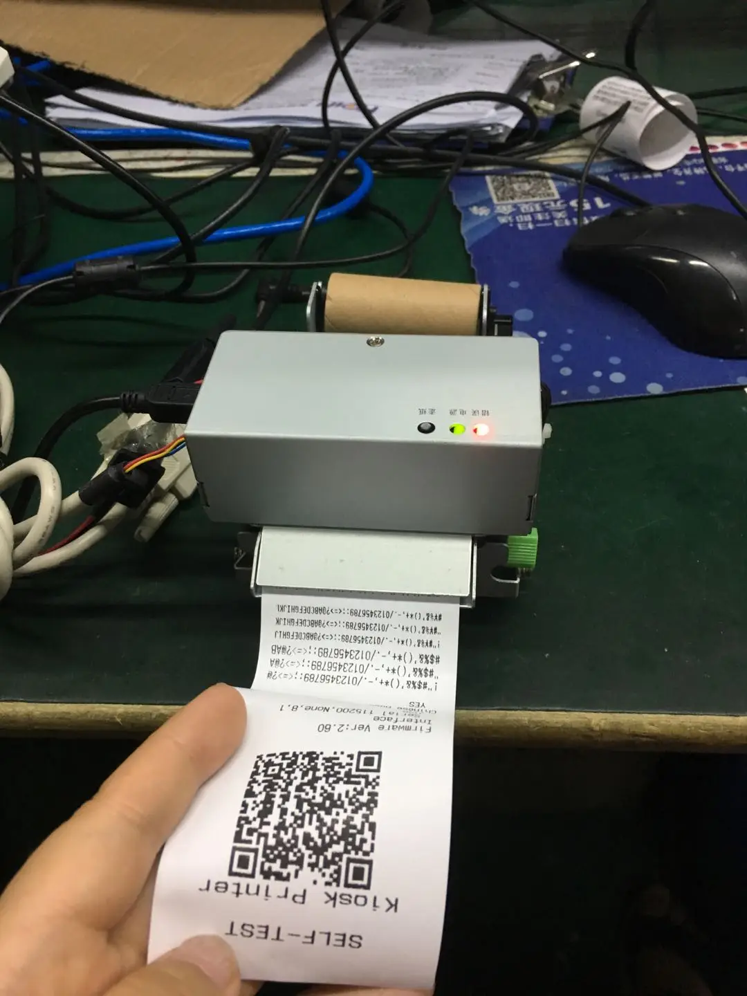 58mm Kiosk POS Thermal Printer for ATM Auto Cutter Embedded