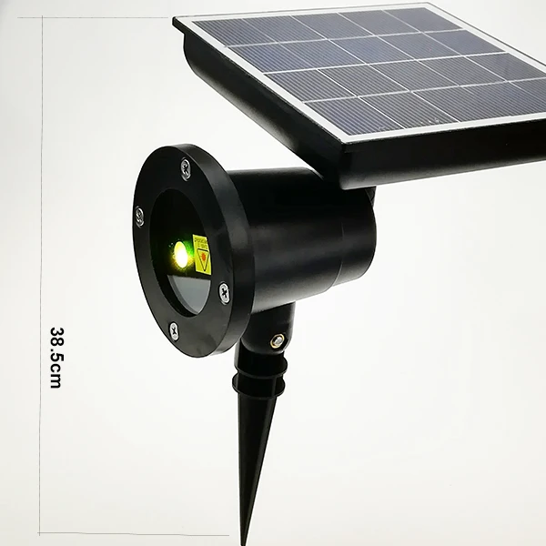 outdoor solar garden laser light