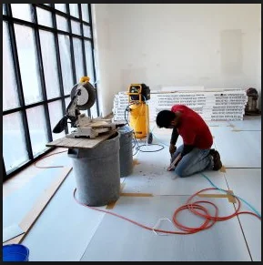 2mm floor protection pp hollow corrugated plastic sheet