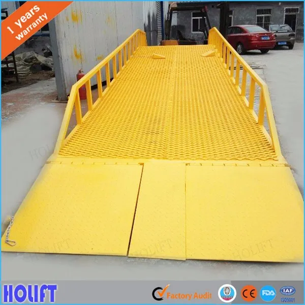hydraulic portable adjustable car loading ramps for sale